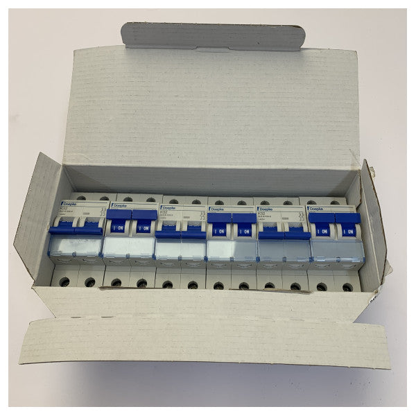 6x Doepke DLS6i K32-2 Deniz Devre Kesici 2-Pole 32A 