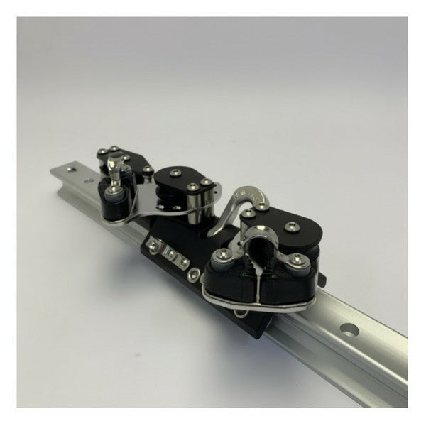 Pfeiffer Marine Aluminium Traveller Set L1950 mm inklusive block - 8005401 