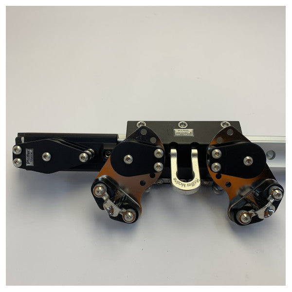 Pfeiffer Marine Aluminium Traveller Set L1950 mm inklusive block - 8005401 