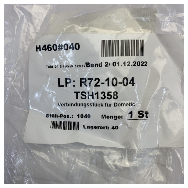 Dometic Bronze Snake Column Connection for Air Conditioning - 9108720487 - Unused 