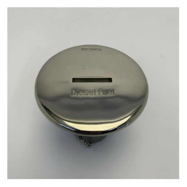 Vetus FCAPDF38G Dæksfiller Chrome Messing Dieselhætte - D38 mm 