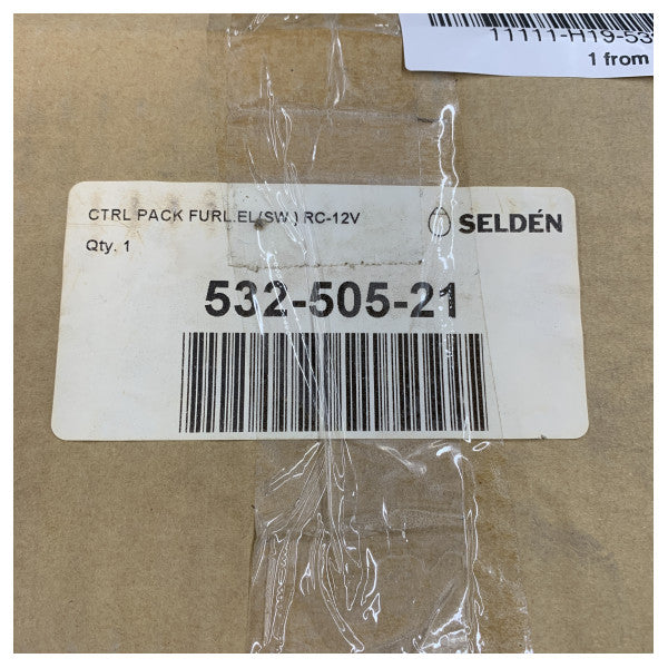 Selden Electric Main Furlex Control Pack RC-12V med brytere - 532-505-21 