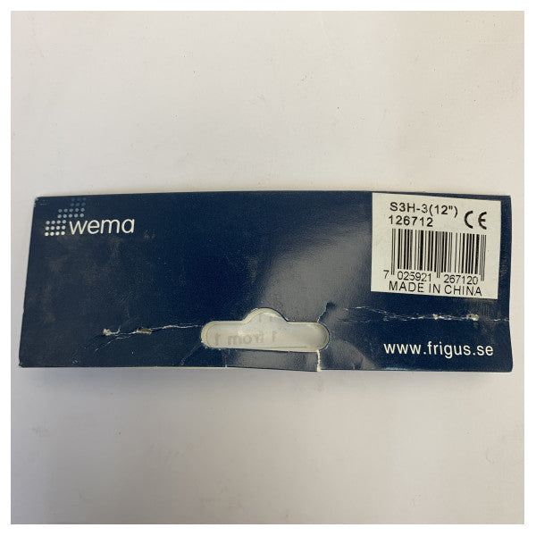 Wema rustfrit stål tankniveau sensor 305 mm S3H 230 - 30 Ohm - 126712 