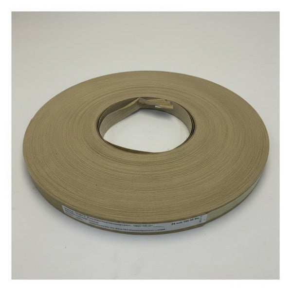Eikenfineer rand 24mm x 0.5mm - Zonder hotmeltlijm 