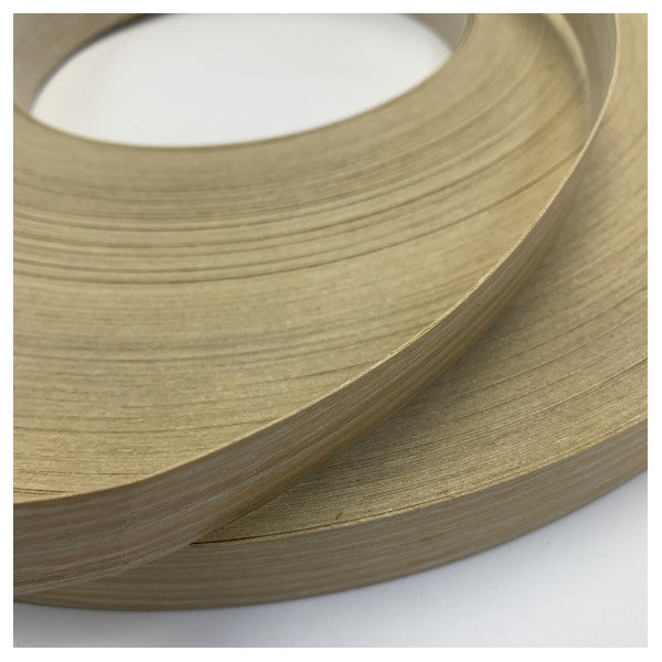 Biselado de chapa de roble 24mm x 0.5mm - Sin adhesivo termofusible 