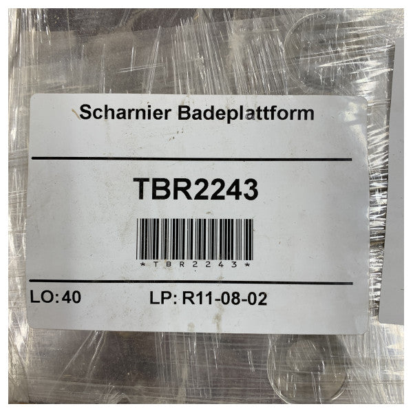 Hanse Yachts Pjattaforma tal-Ħasil tal-Ħadid ta' L-Istaġun B'Kapacità Għolja - TBR2243 