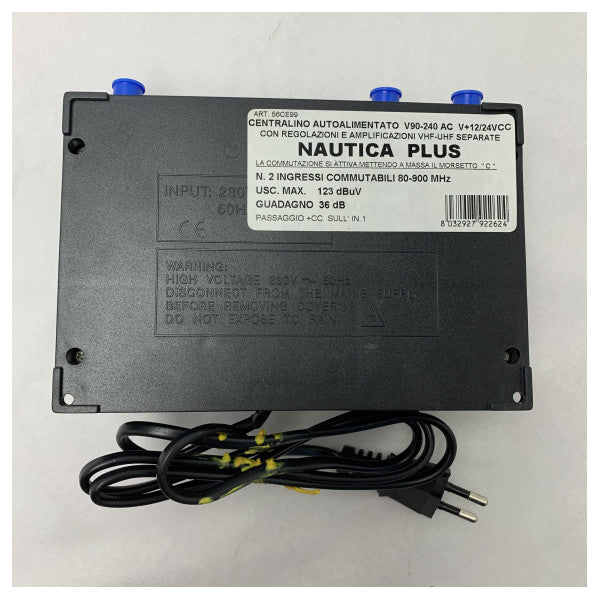 LME Nautica Plus Marine Signal Booster 56CE99 - надійний підсилювач з двома входами VHF/UHF для катерів і кораблів