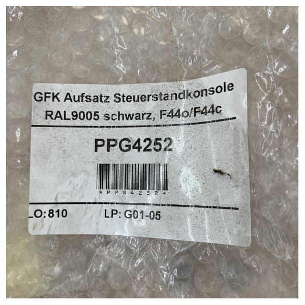 Фьорд RAL9005 Черен кормилен панел за Фьорд 44 Оупън - PPG4252 