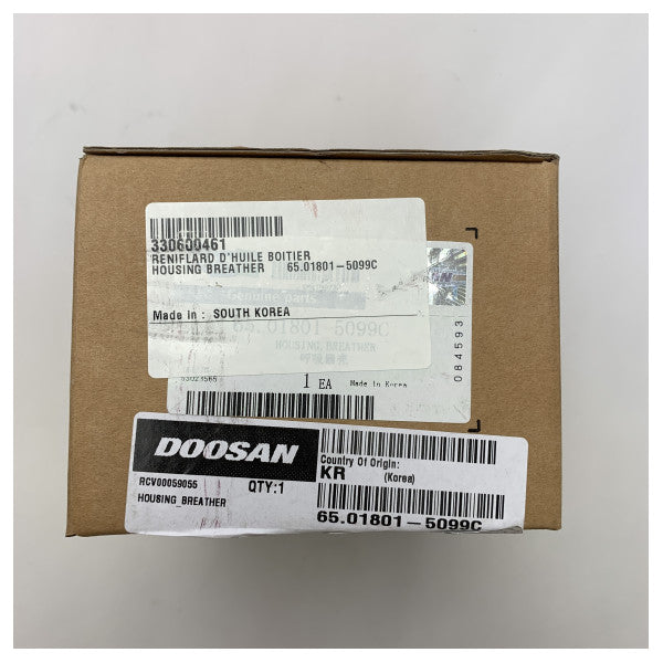 DOOSAN 65.01801-5099C KARTER HEPHING PLASTIQUE