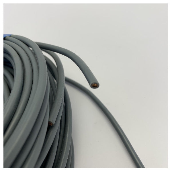 H07V-K 4 mm² enkernet ledning grå - TEV0761 