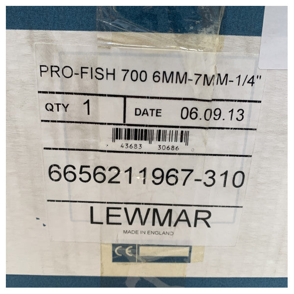 Lewmar Pro-Fish 700W elektrikli demir vinci 12V | 6/7 mm - 6656211967-310
