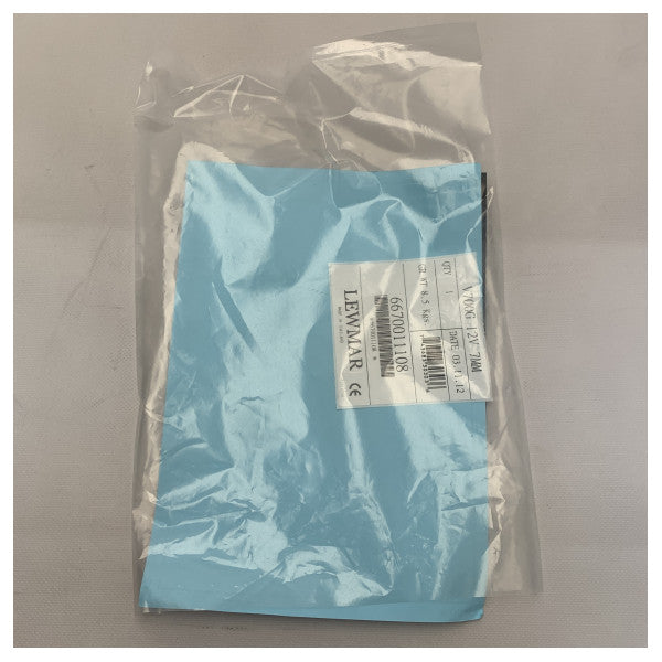 Lewmar V700 12V 6/7mm ステンレススチール製電動アンカーウィンチ - 6670011108-312