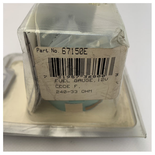 Λευκός δείκτης καυσίμου Teleflex 12v - 67150E