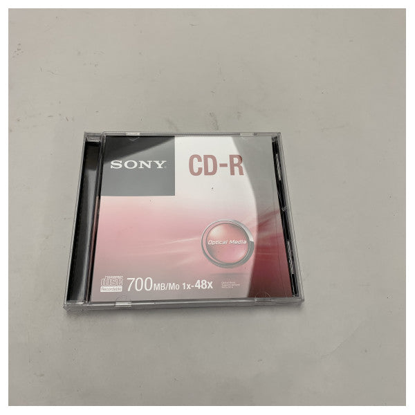 Sony CD-R 700MB 48x Порожній диск для резервного копіювання даних та аудіо - Надійний носій для зберігання 