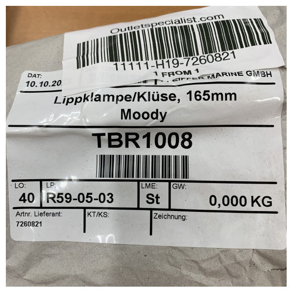 Poulie d'accroche en acier inoxydable Moody - 7260821 