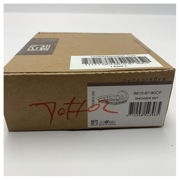 ジャスタイムクロームシャワーソープバスケットセット - 6810-87-80CP