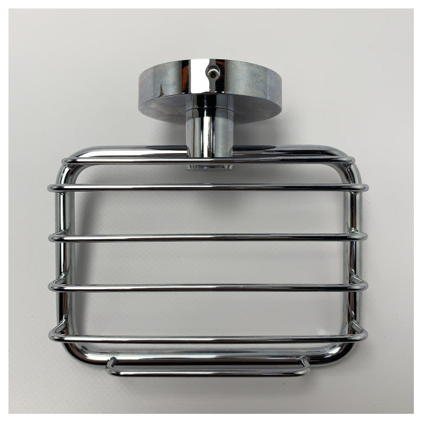 Justime Chrome Shower Soap Basket Set-6810-87-80CP