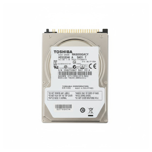 Toshiba 500GB 2.5" SATA σκληρός δίσκος για Marine ECDIS - Συμβατός με τα συστήματα Furuno 