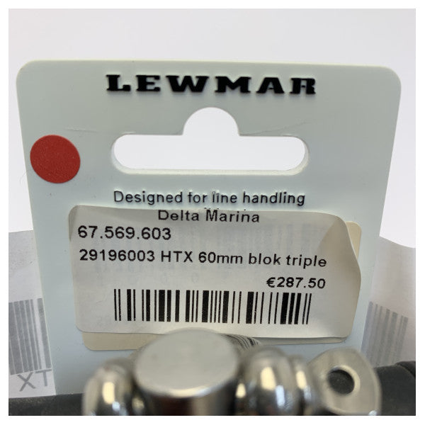 Lewmar HTX trostruka blokada 60mm - 29196003 