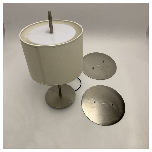 Lampada da tavolo Dover Danona Mini con paralume in tessuto 230V 