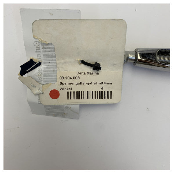 Talamex Неръждаема стомана Гафел-Гафел M8 4mm Напрегач - 09.104.08 