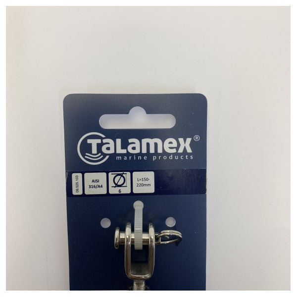 Talamex 09.525.103 3mm Направляващ механизъм от неръждаема стомана M6 