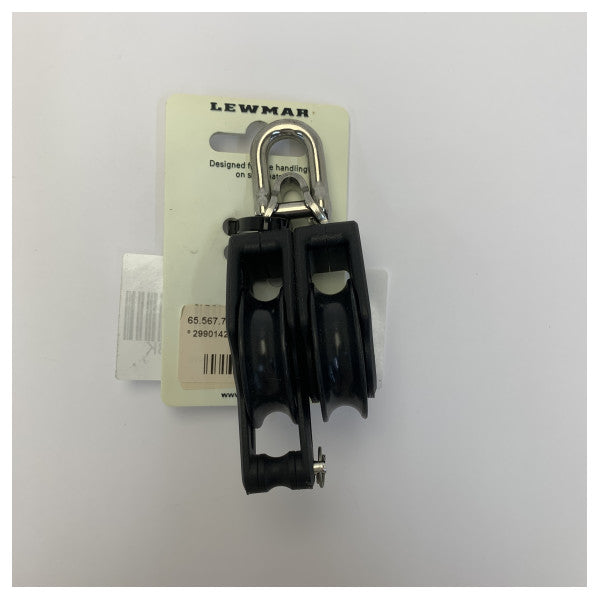 Lewmar Double Sheave Control Block 40 mm - 10 mm -  29901425BK