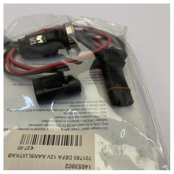DEFA 12V SmartCharge Akun Latauskaapeli - 701760 
