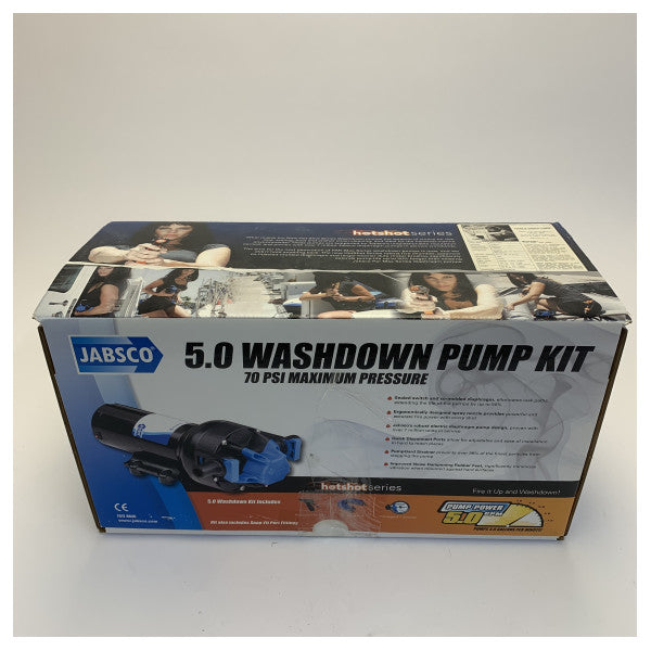 Jabsco 82905-0092 Hotshot Deckwashpump Kit 5.0 12V 18.9L/M