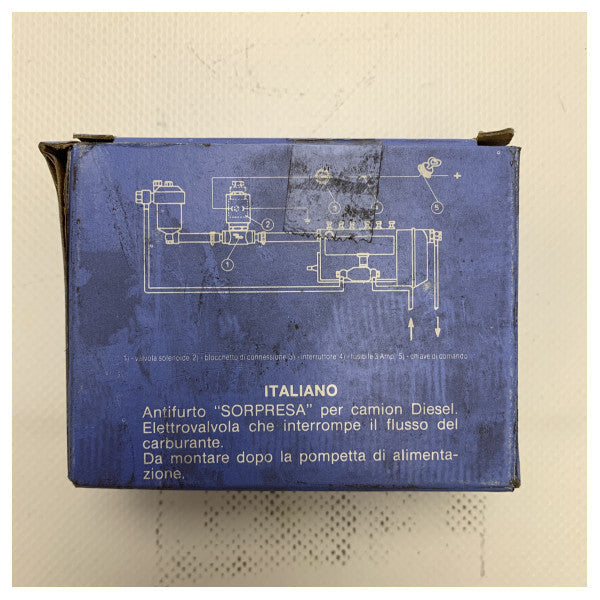 Marco AF133 drivstoffavslutning av ventil 12V - 122 020 12 - 7032-12V