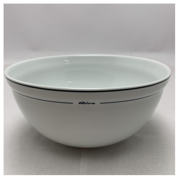 Saladier Riva en porcelaine 23cm - Vaisselle marine élégante et durable pour bateaux et yachts