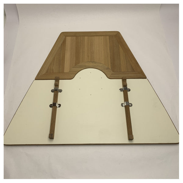 Uttern Teak Folding Marine Table for S62 � Durable Weather-Resistant Boat & Yacht Furniture