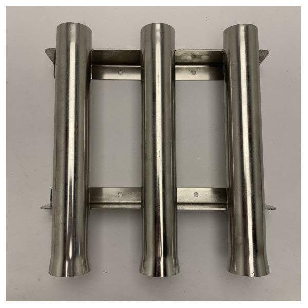 Nautinox Marine Inoxidabbli Taħt tal-Poġġa tal-Ikkastjar 3 Tubes - 2166 