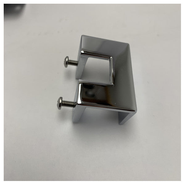 Attwood Perma-Plate хромирано регулируемо огледало за ски с универсален монтаж (9083-7) 