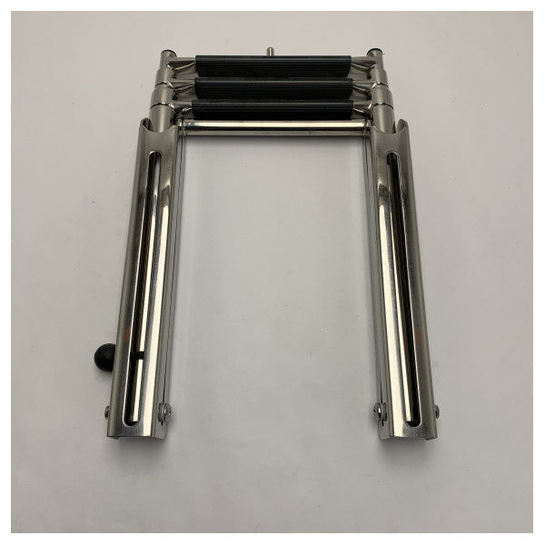 Garlick Telescopic Stainless Steel Boat Swim Ladder 3 Anti-Slip Steps - 19619-86 