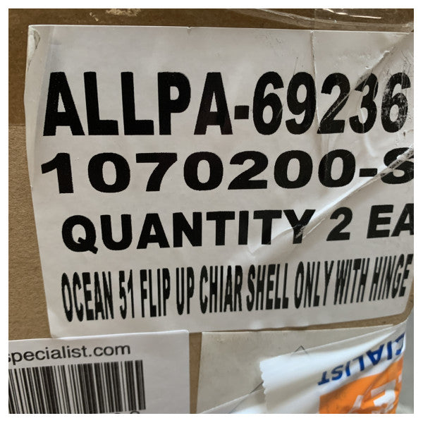 Springfield Ocean açılır direksiyon koltuğu döşemesiz - 1070200-S