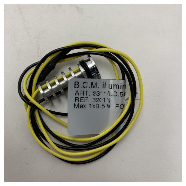 BCM 3311/LD.5W/3 LED аварийна светлина за бягство 5W - неръждаема стомана 