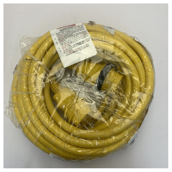 Marinco Shore Power Cable 30A 125V 50ft - 15M - 30A-125V-50