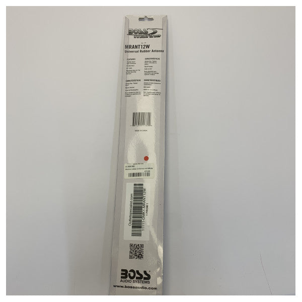 BOSS Audio Systems MRANT12W Marine Audio Antenne - White - Flexible