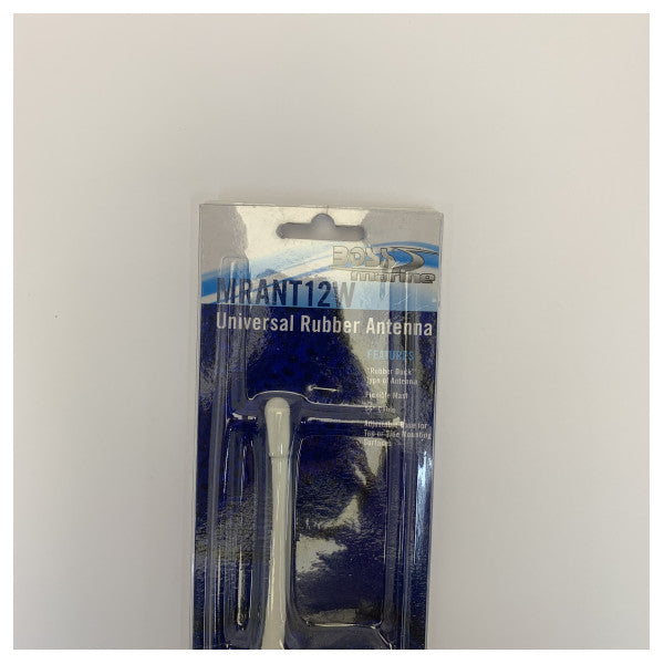 BOSS Audio Systems MRANT12W Marine Audio Antenne - Weiß - Flexibel 