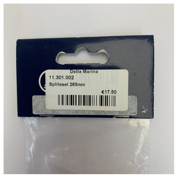 Talamex Seilverbindungsset 265mm Edelstahlverbindungsstück - 11301002 