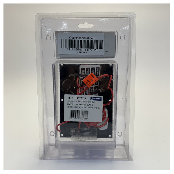 Talamex Elektrisches Schaltpanel mit Sicherungen 14577023 12V 