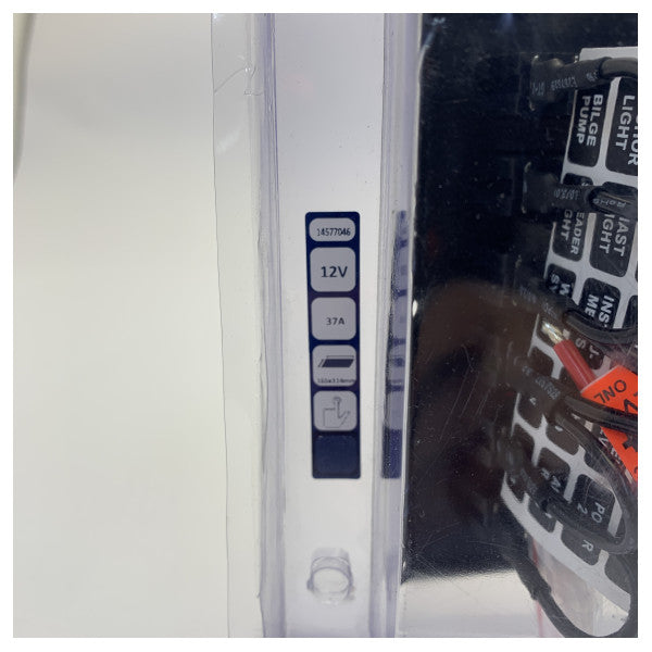 Talamex 6-Funktions-Elektroschalterpanel mit Sicherungen - 14577046 