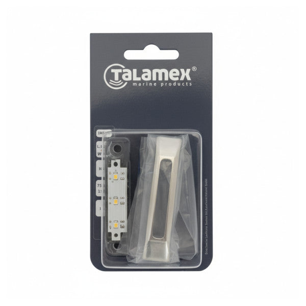 Talamex Fita de LED Iluminação Cromada para Interior Marítimo 3458011 