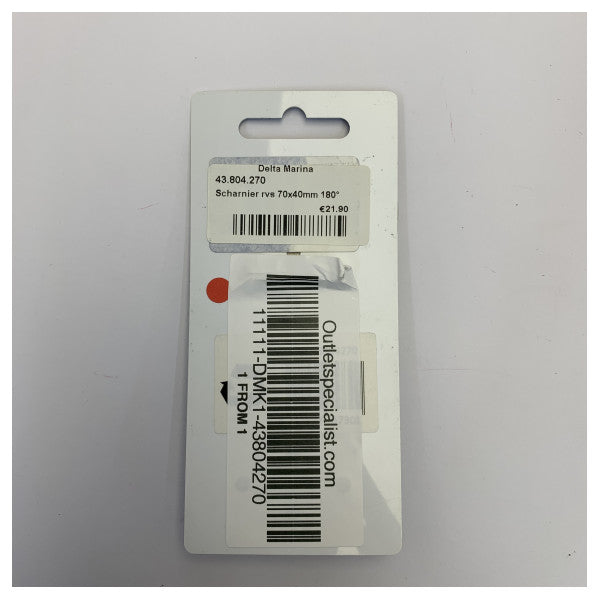 Talamex 43804270 Œil de pont en acier inoxydable pour accastillage de yacht 