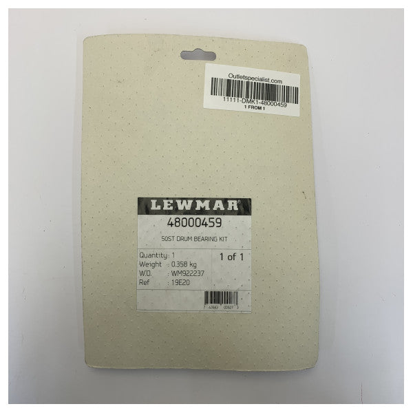 Kit de cojinetes del tambor Lewmar 48000459 50ST 