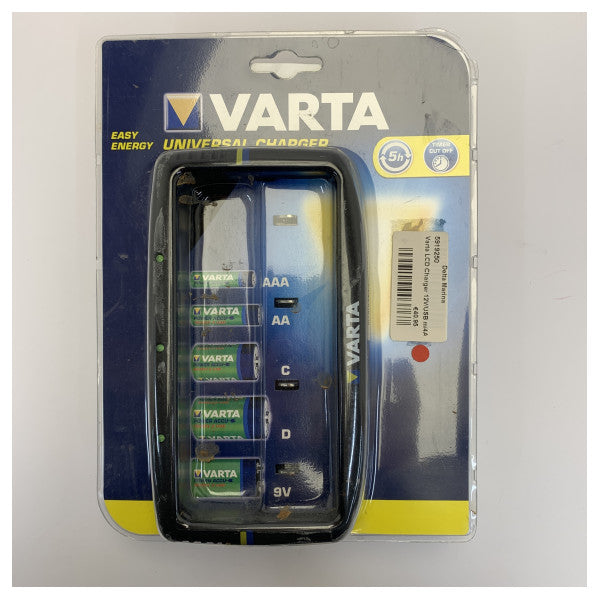 Cargador de baterías Varta 5919250 cargador universal de baterías 