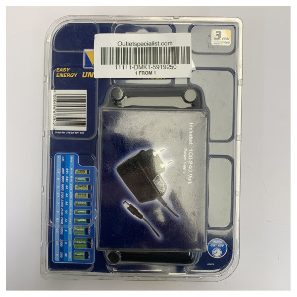 Cargador de baterías Varta 5919250 cargador universal de baterías 