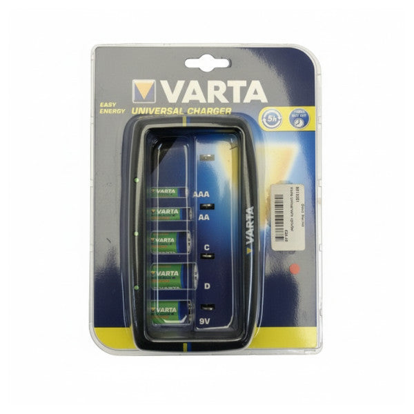 VARTA Universal Battery Charger for AA, AAA, C, D & 9V 5919251