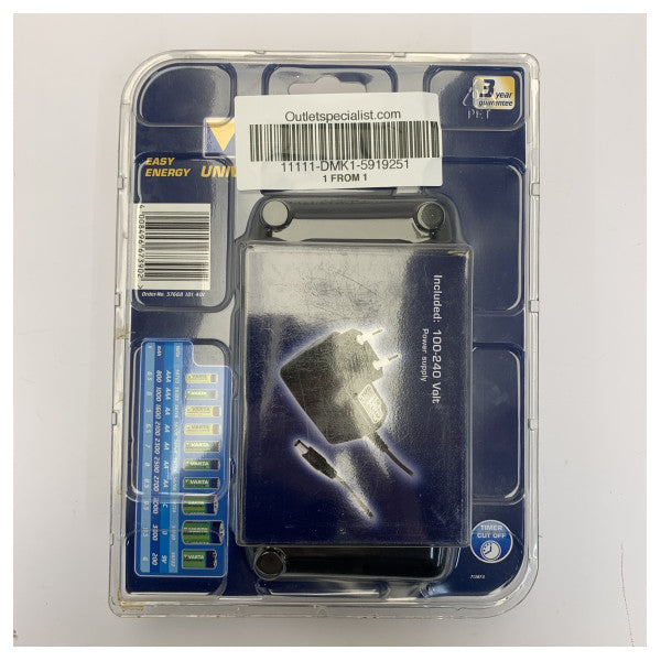 VARTA Universal Battery Charger for AA, AAA, C, D & 9V 5919251